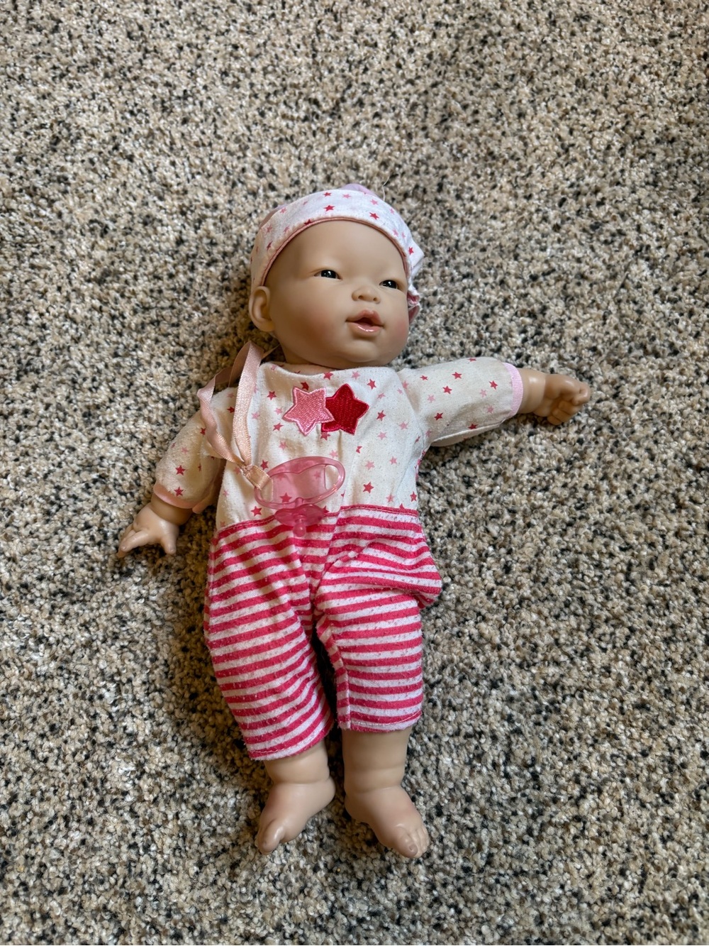Adorable Berenguer Baby Doll with Pacifier